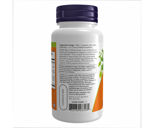 Men's Virility Power - 60 vcaps