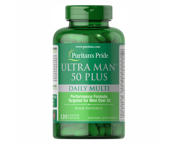 Ultra Man™ 50 Plus Daily Multi - 120caps