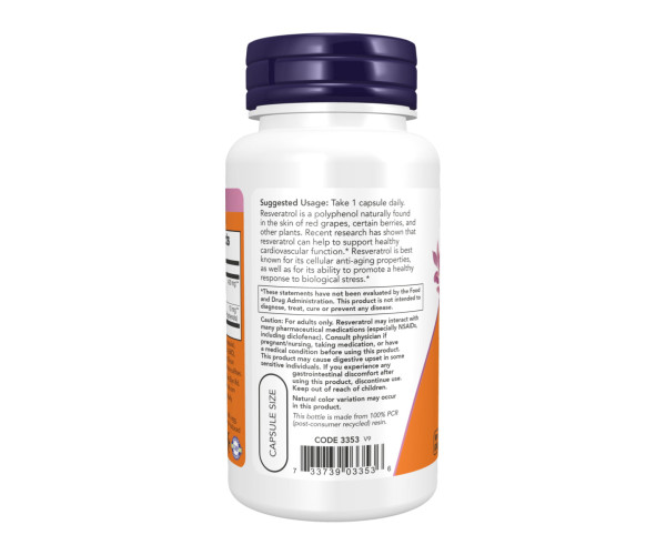 Resveratrol 200 mg - 120 vcaps