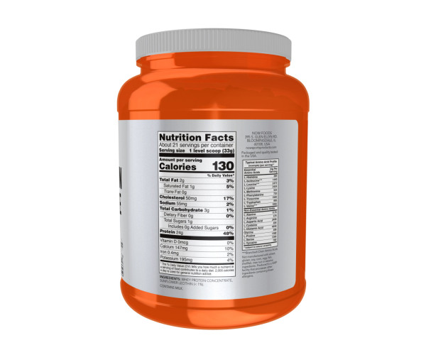 Whey Protein Concentrate - 680g Unflavored
