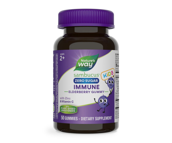 Sambucus Zero Sugar Kids - 50 gummies (До 10.26)