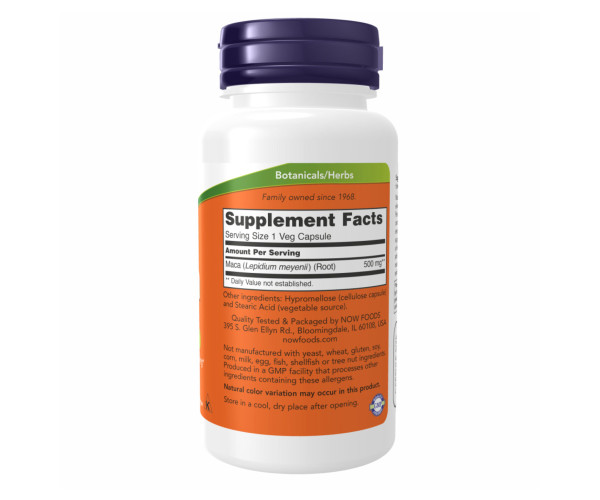 Maca 500mg - 250 vcaps