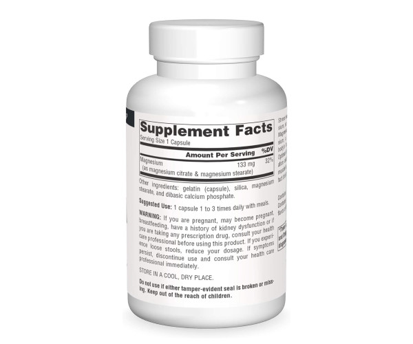 Magnesium Citrate 133mg - 90 caps