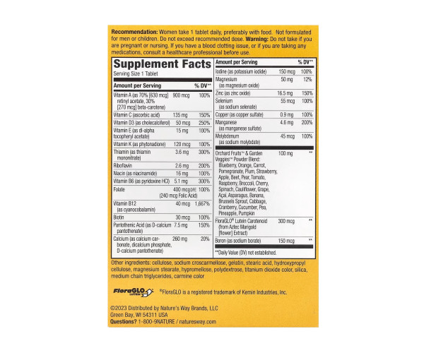Women's 50+ Complete Multivitamin - 50 tabs