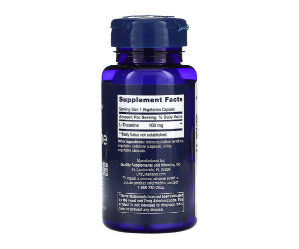 L-Theanine 100 mg - 60 vcaps