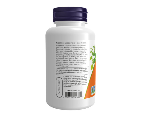 Ginger Root 550mg - 100 vcaps