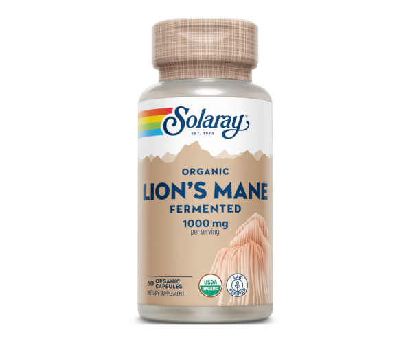 Organic Lion's Mane Fermented 1000mg - 60 caps